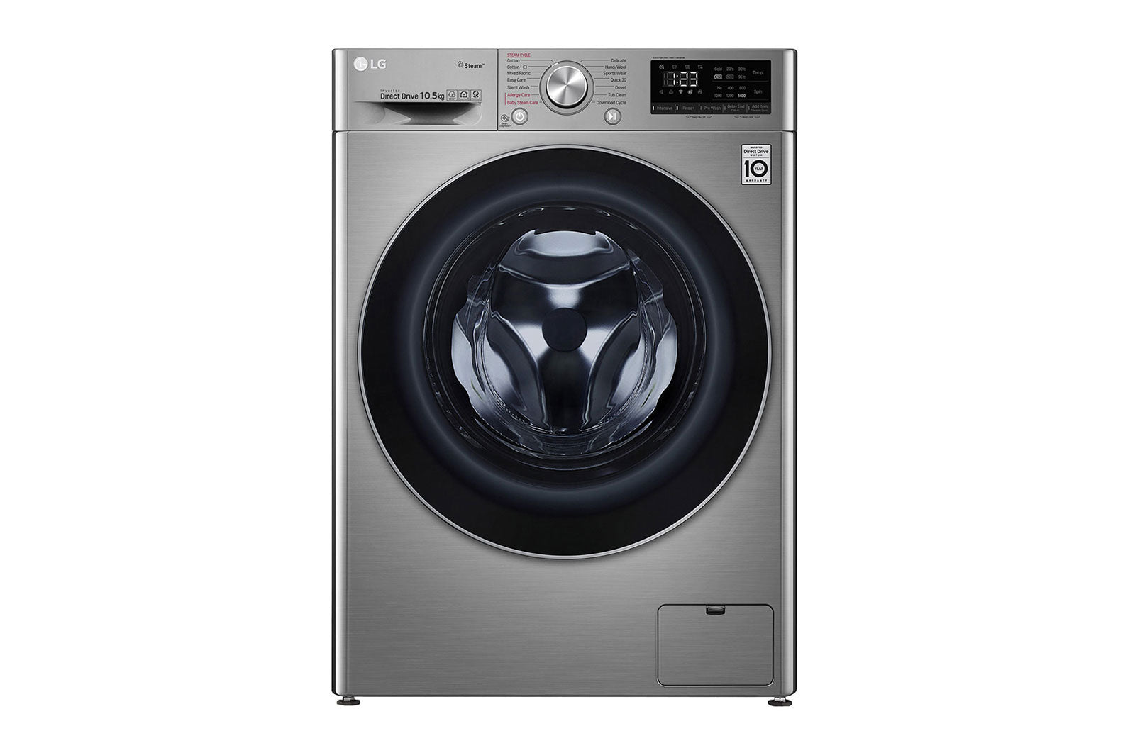 LG 10.5/7kg VCM Washer Dryer F4V5RGP2T - Metro Homecentre Menlyn