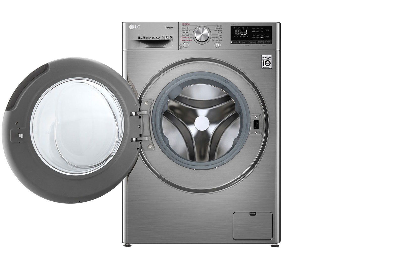 LG 10.5/7kg VCM Washer Dryer F4V5RGP2T - Metro Homecentre Menlyn