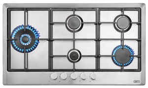 Defy 90cm Inox Gas Hob - DHG129 - Metro Homecentre Menlyn