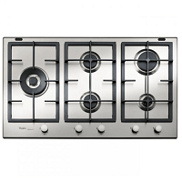 Whirlpool Steel 5 Burner Gas Hob GMA9522/IX - Metro Homecentre Menlyn