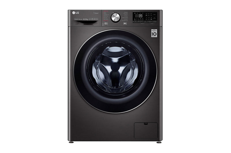 LG 8.5/5kg Black Steel Washer Dryer F2V9GCP2E - Metro Homecentre Menlyn