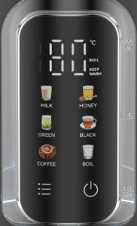 Taurus SmartBoil 1.5L Black Kettle - 958528 - Metro Homecentre Menlyn