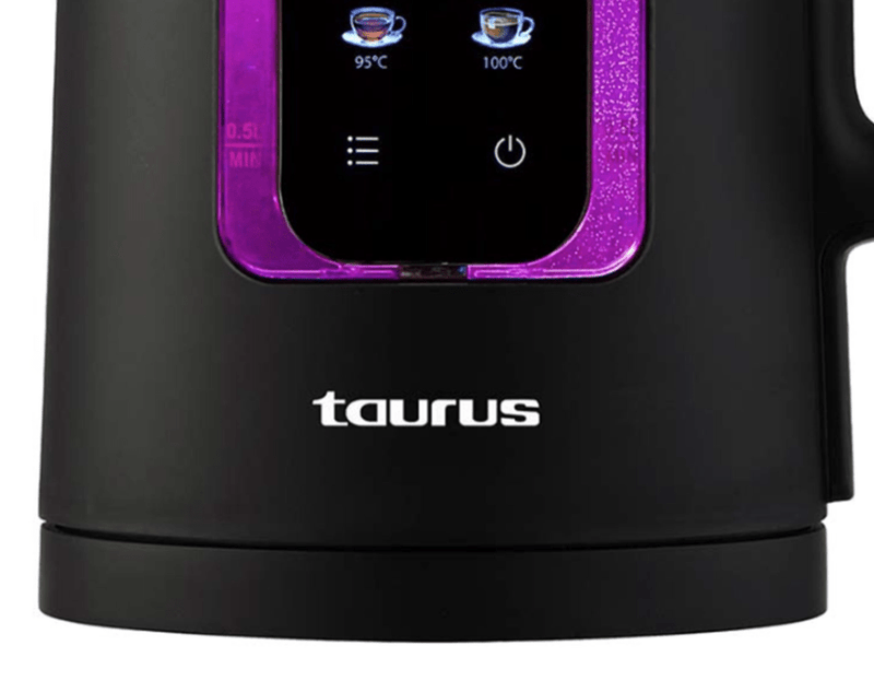 Taurus SmartBoil 1.5L Black Kettle - 958528 - Metro Homecentre Menlyn