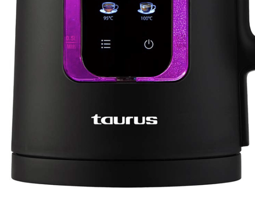Taurus SmartBoil 1.5L Black Kettle - 958528 - Metro Homecentre Menlyn