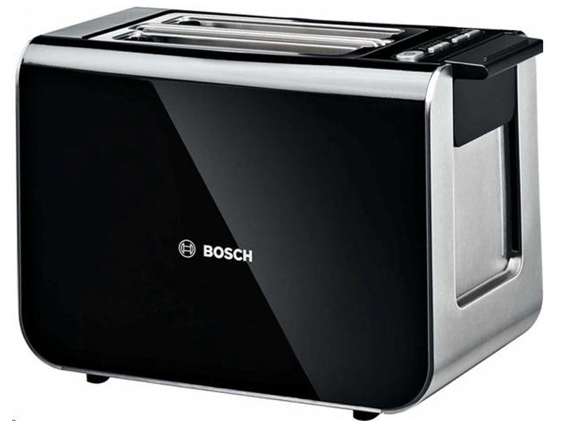 Bosch Styline Black Compact Toaster - TAT8613 - Metro Homecentre Menlyn