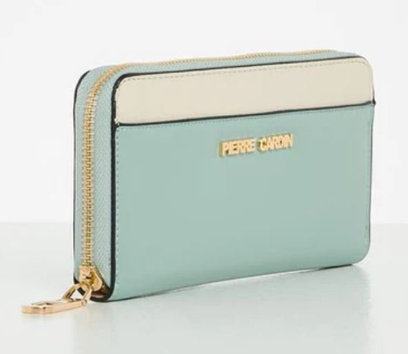 Pierre Cardin Charlie Zip Around Purse | Cream Sky - PCL05096CZSY - AO - Metro Homecentre Menlyn