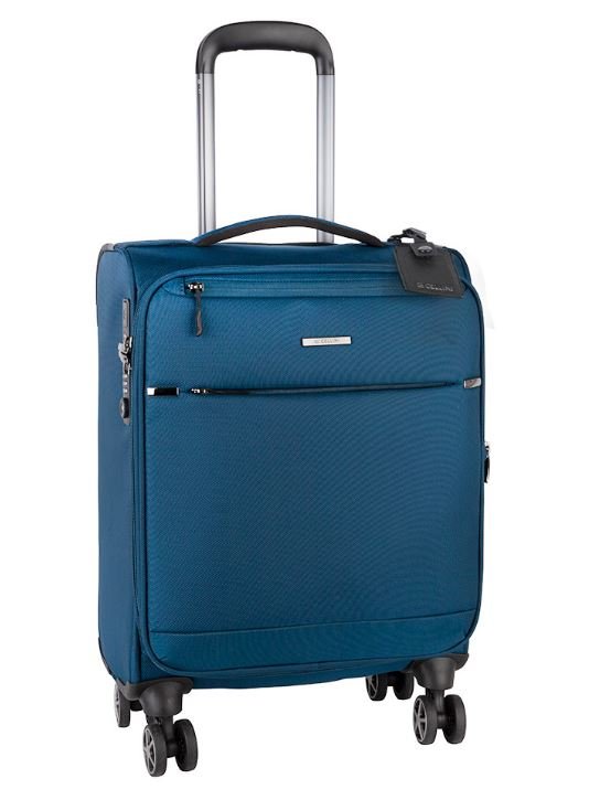 Cellini Smartcase 53cm Carry On Trolley Case Blue - 183506 - Metro Homecentre Menlyn