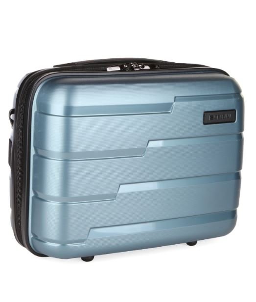 Cellini Microlite Beauty Case | Steel Blue 866326 - Metro Homecentre Menlyn