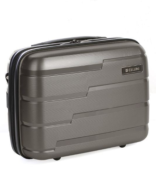 Cellini Microlite Beauty Case | Charcoal - 866328 - Metro Homecentre Menlyn