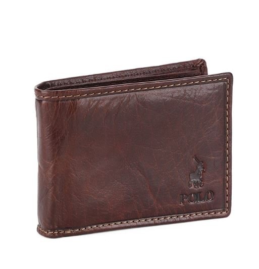 Polo Hamilton Small Multi Card Wallet | Brown - PO443202 - Metro Homecentre Menlyn
