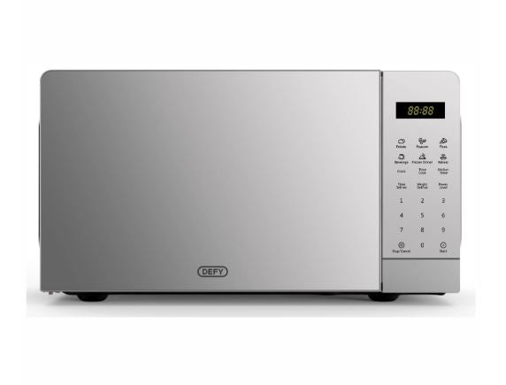 Defy 20l Silver Solo Model Microwave - DMO383 - Metro Homecentre Menlyn