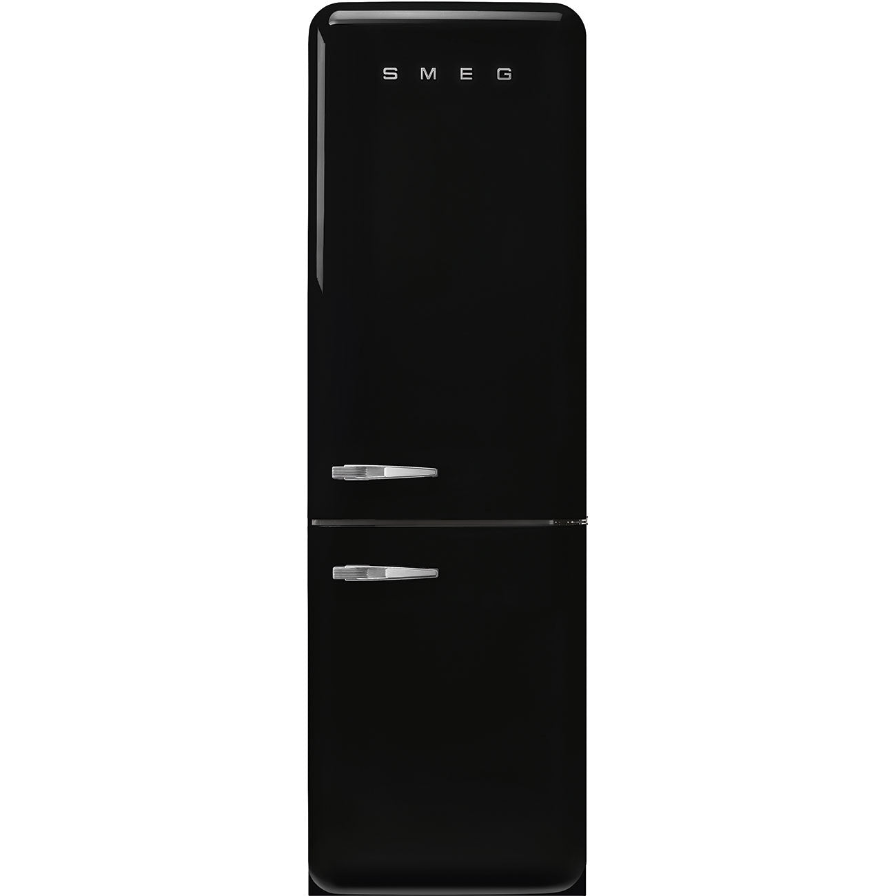 Smeg 60cm Black Fridge Freezer FAB32RBL5 - Metro Homecentre Menlyn