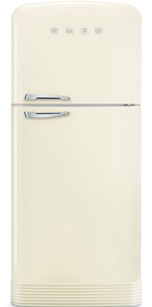 Smeg 80cm Cream XVolume Fridge Freezer FAB50RCR5 - Metro Homecentre Menlyn