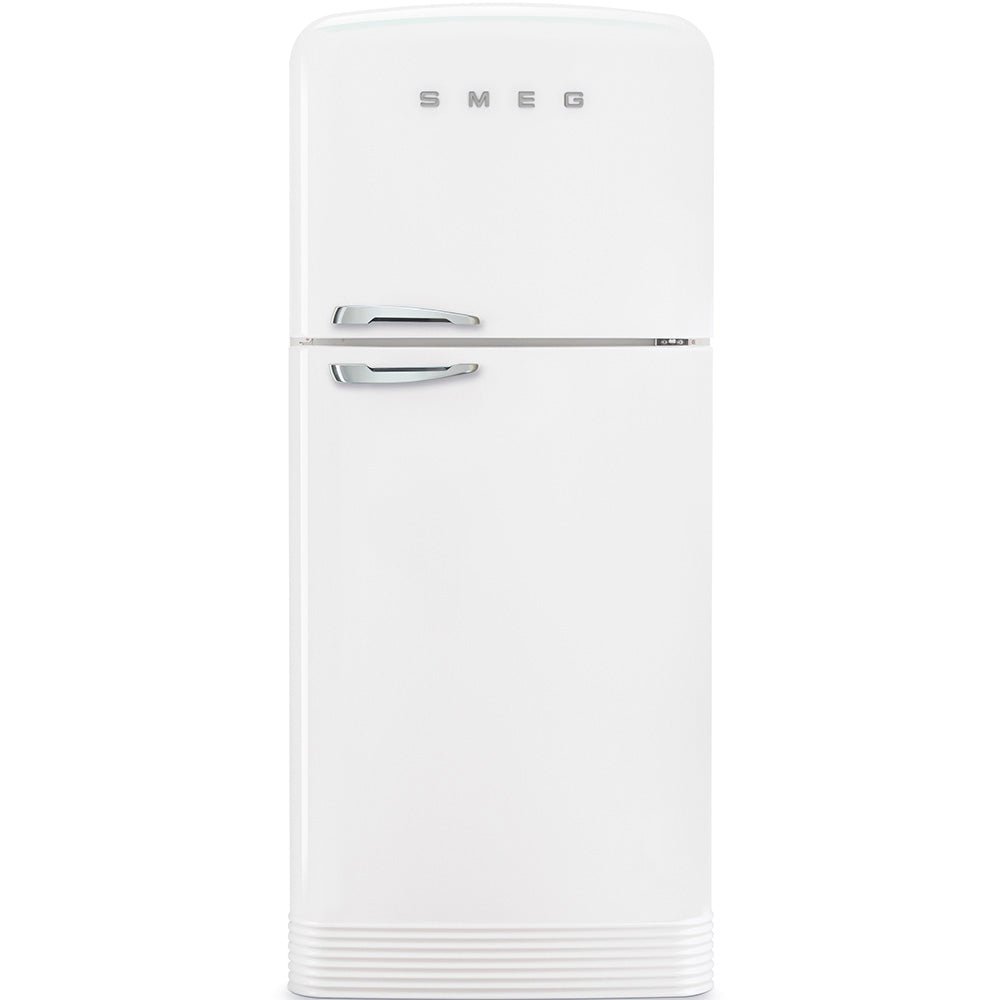 Smeg 80cm Vintage White Fridge Freezer FAB50RWH5 - Metro Homecentre Menlyn