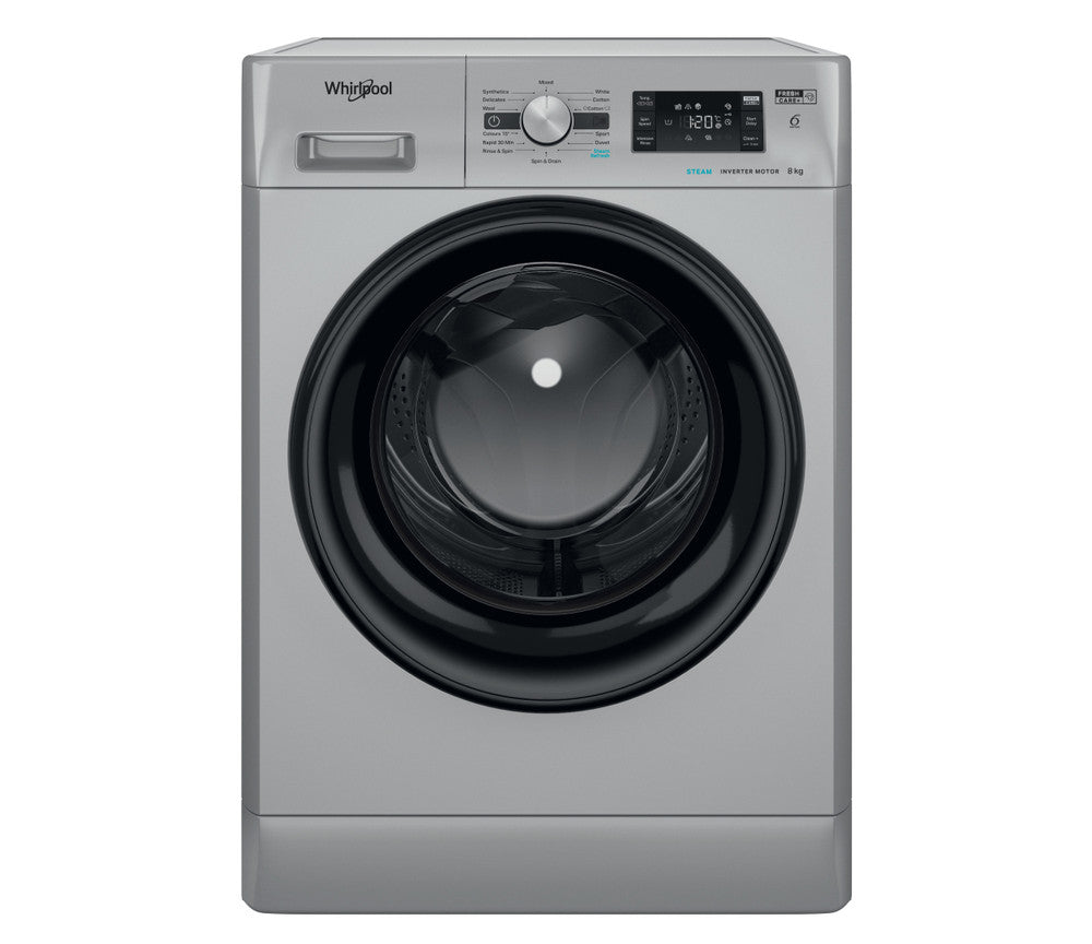Whirlpool 8kg Front Loader Washing Machine FFB8248SBVSA - Metro Homecentre Menlyn