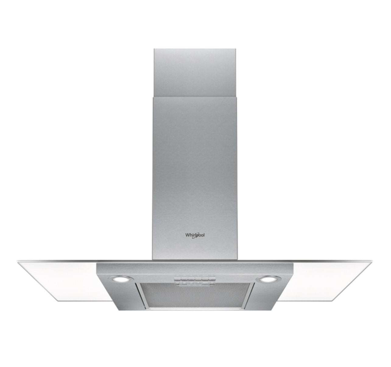 Whirlpool 90cm Steel Island Extractor - WIFG103FLEX - Metro Homecentre Menlyn