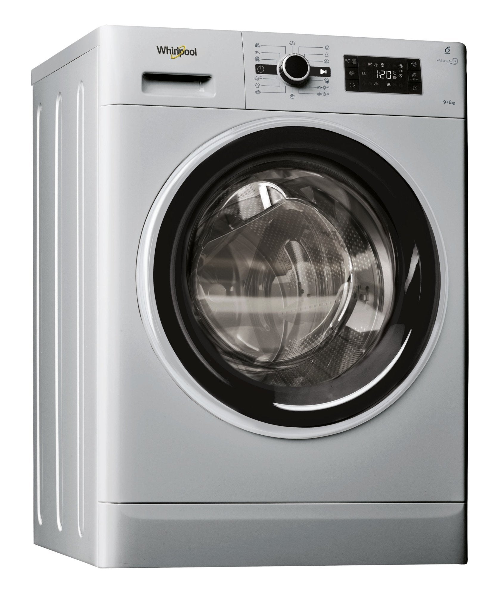 Whirlpool 9kg/6kg Washer Dryer FWDG96148SBS - Metro Homecentre Menlyn