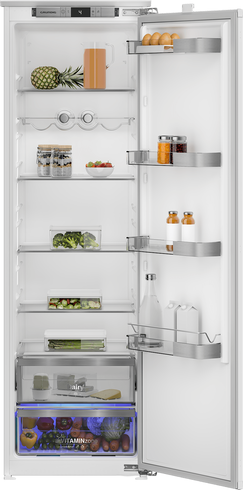 Grundig 54cm 309L Larder Fridge - GSMI25730FN - Metro Homecentre Menlyn