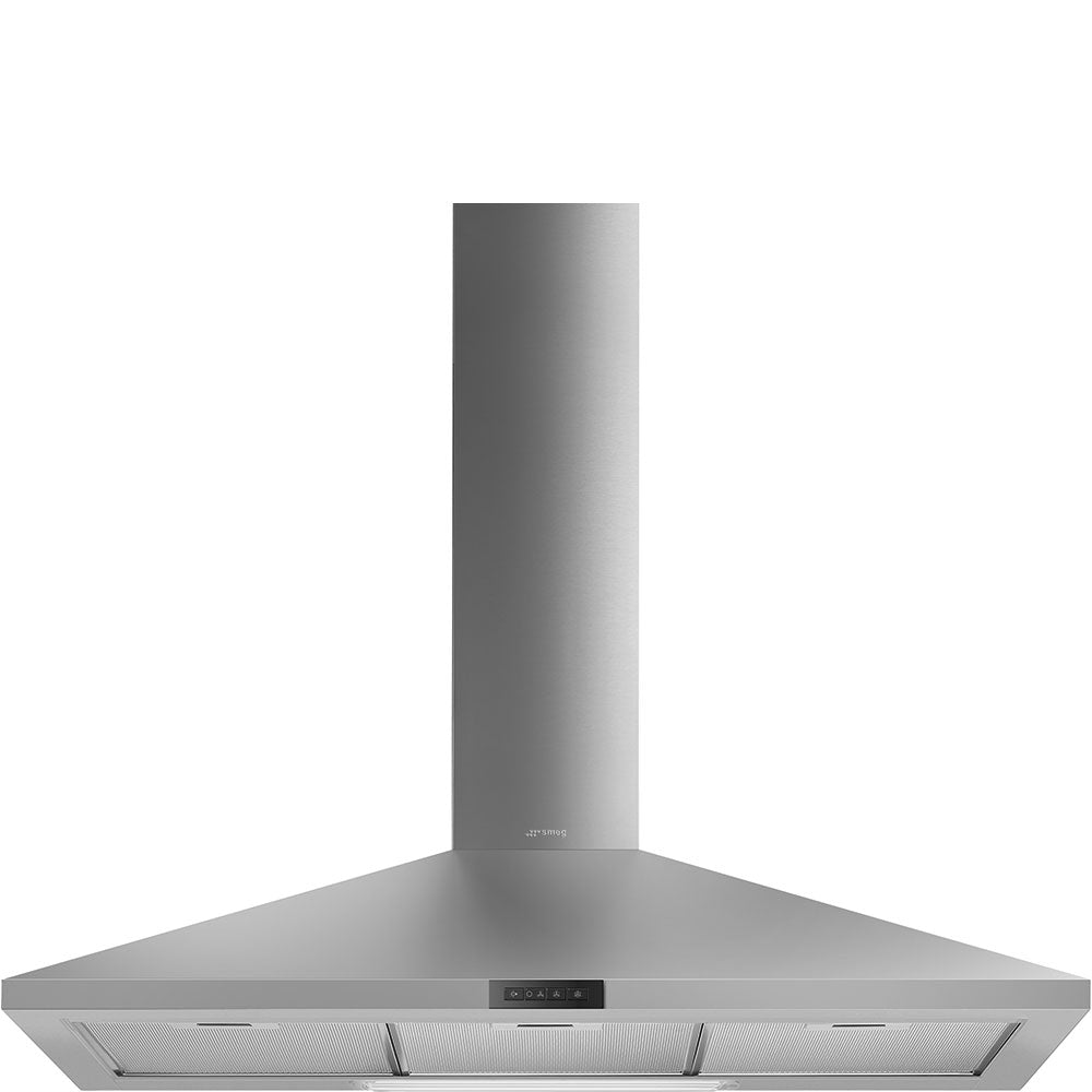 Smeg 90cm Steel Chimney Extractor Hood - KDE900EX - Metro Homecentre Menlyn