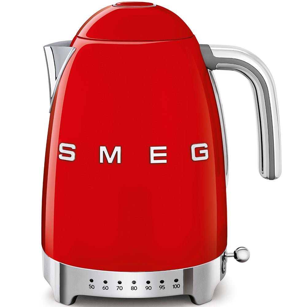 Smeg Red Variable Temperature Kettle KLF04RDEU - Metro Homecentre Menlyn