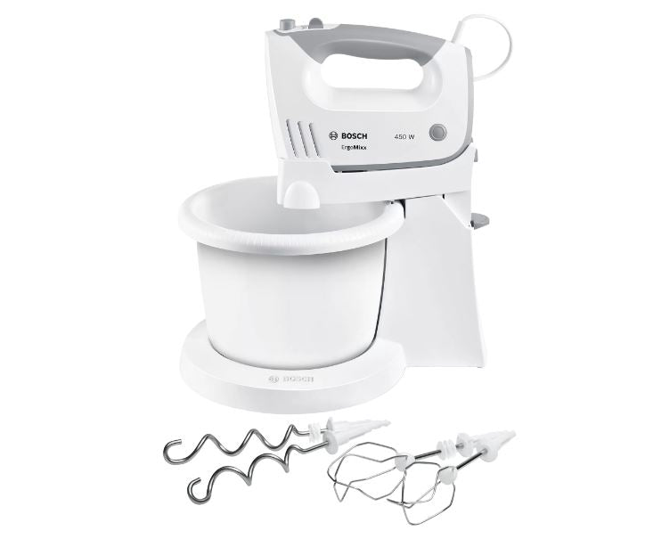 Bosch 450W White Hand Mixer MFQ36460 - Metro Homecentre Menlyn