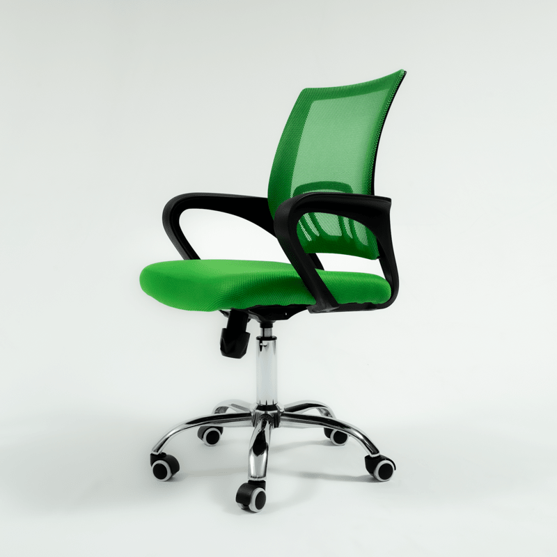 Mid Mesh Back Office Chair with Swivel/Tilt Green - Metro Homecentre Menlyn