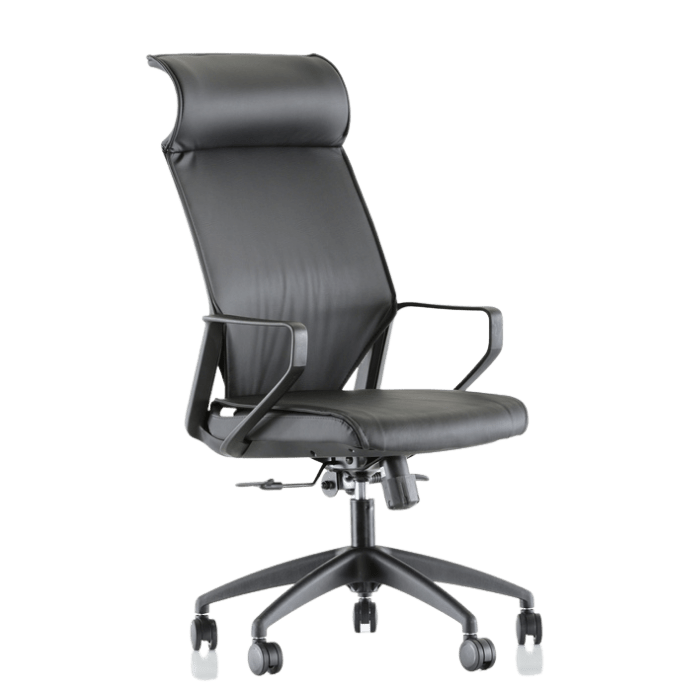 Highback Swivel & Tilt Office Chair Black - RELAX 000P - Metro Homecentre Menlyn