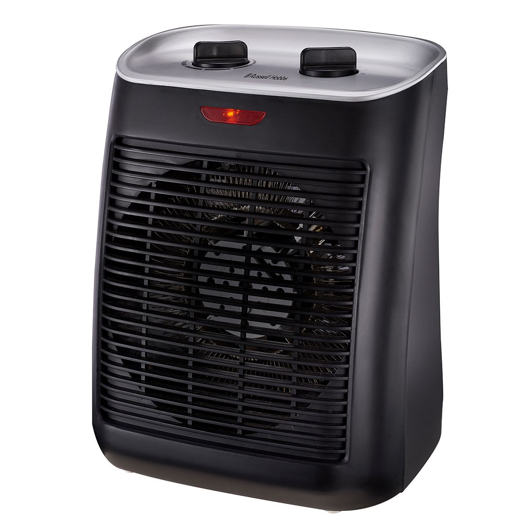 Russell Hobbs Black Eco Fan Heater - RHFH914 - Metro Homecentre Menlyn