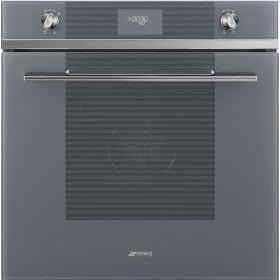 Smeg 60cm Silver Glass Linea Electric Oven SF6101TVS1 - Metro Homecentre Menlyn