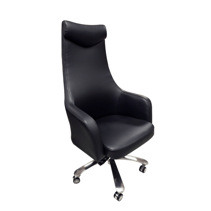 Highback Swivel & Tilt Office Chair Black - SP908A - Metro Homecentre Menlyn