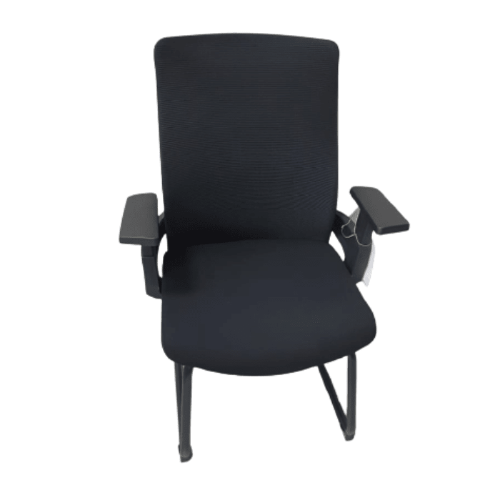 Mesh Visitors Chair Black - STLR2D - Metro Homecentre Menlyn