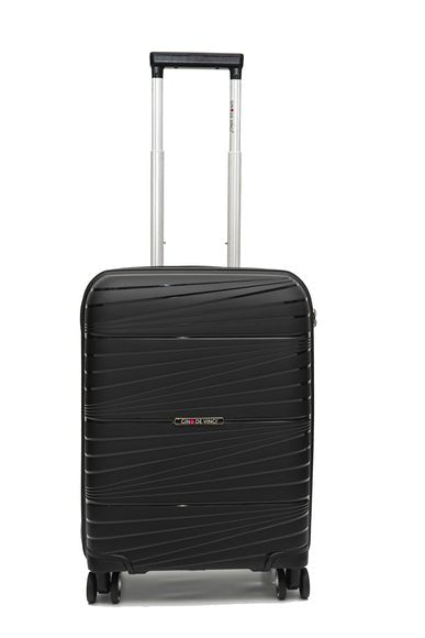 Gino De Vinci The Splash 50cm Cabin Roller Case | Black - 82050 - Metro Homecentre Menlyn