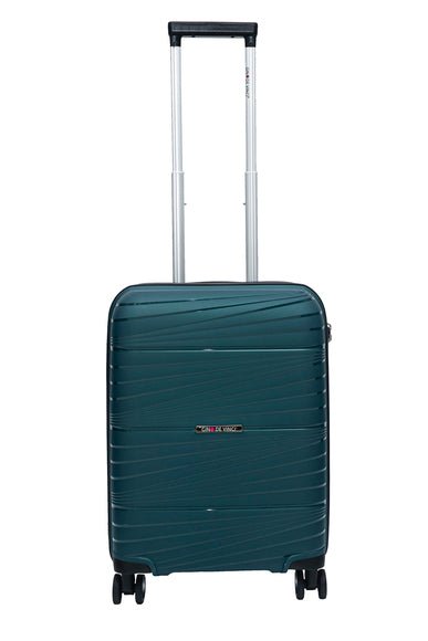 Gino De Vinci The Splash 50cm Cabin Roller Case | Teal - 82050 - Metro Homecentre Menlyn