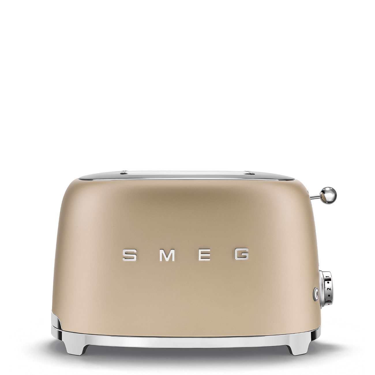 Smeg 50s Style Champagne 2 Slice Toaster TSF01CHMEU - Metro Homecentre Menlyn
