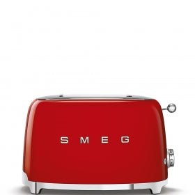 Smeg 50's Retro Style Fiery Red 2 Slice Toaster - TSF01RDSA - Metro Homecentre Menlyn