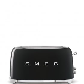 Smeg Retro Black 4 Slice Toaster TSF02BLSA - Metro Homecentre Menlyn