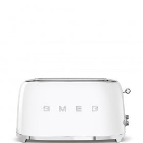 Smeg 50s Style White 4 Slice Toaster TSF02WHSA - Metro Homecentre Menlyn