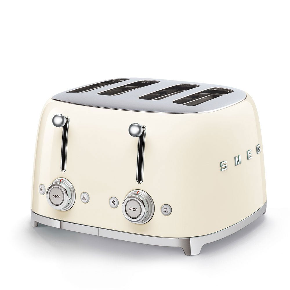 Smeg 50's Style Cream 4 Slice Toaster TSF03CRSA - Metro Homecentre Menlyn