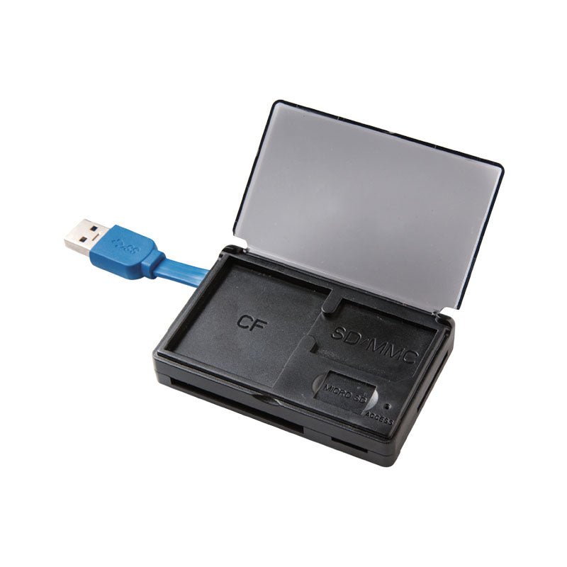 Volkano 3 - IN - 1 USB 3.0 Card Reader VK - 20012 - BK - Metro Homecentre Menlyn
