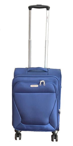 Gino De Vinci Vista 50cm Trolley Case | Blue - 187050BLU - Metro Homecentre Menlyn