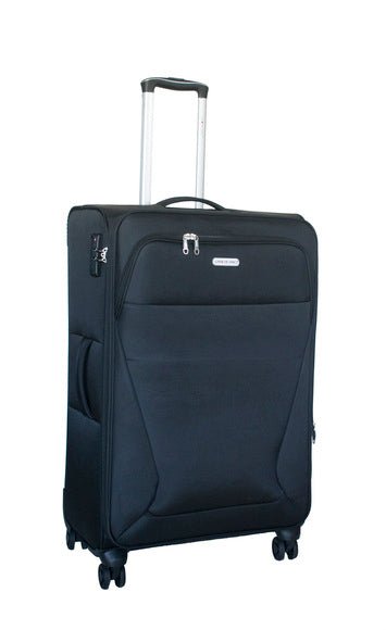 Gino De Vinci Vista 70cm Large Trolley Case | Black - 187070BLK - Metro Homecentre Menlyn