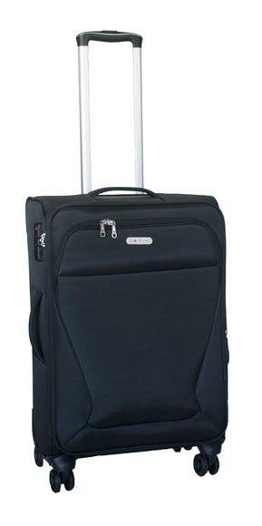 Gino De Vinci Vista 60cm Trolley Case | Black - 187060BLK - Metro Homecentre Menlyn