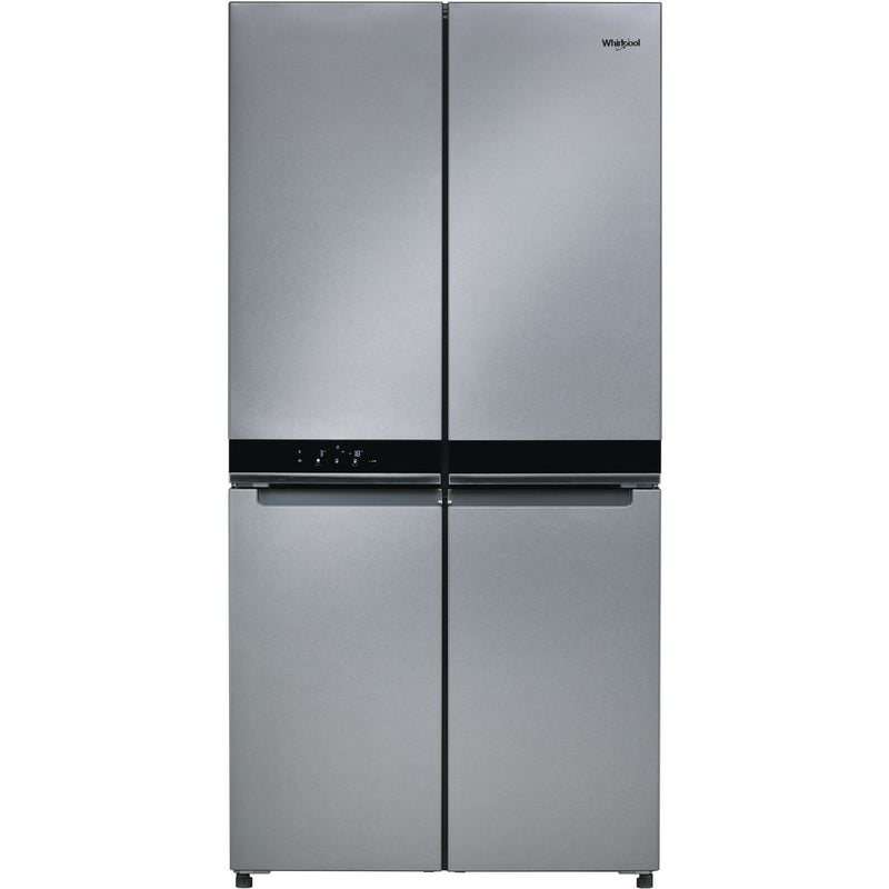 Whirlpool Steel Fridge Freezer - WQ9B1LUK - Metro Homecentre Menlyn