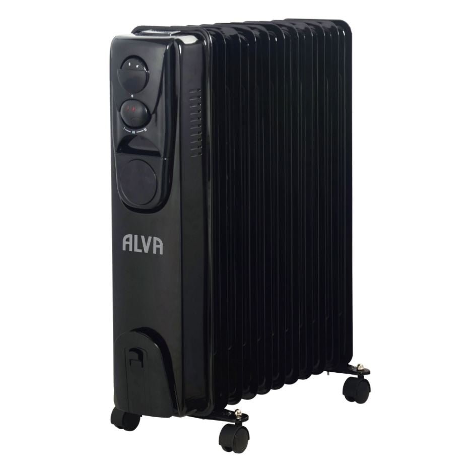 Alva 11 Fin 2500W Black Oil Heater AOH20111 - Metro Homecentre Menlyn