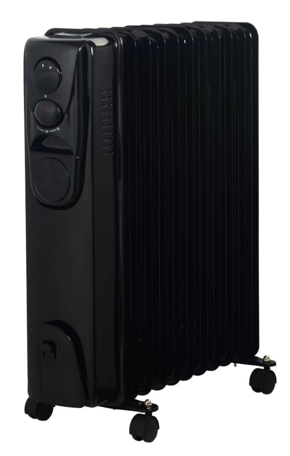Alva 11 Fin 2500W Black Oil Heater AOH20111 - Metro Homecentre Menlyn