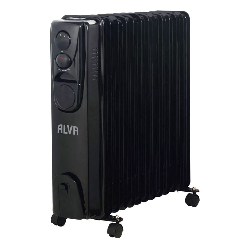 Alva 13 Fin 2500W Black Oil Heater AOH20113 - Metro Homecentre Menlyn