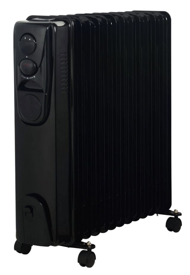 Alva 13 Fin 2500W Black Oil Heater AOH20113 - Metro Homecentre Menlyn
