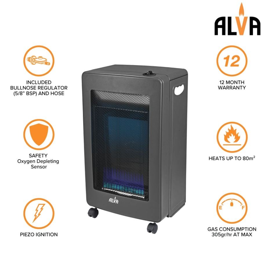 Alva RollAbout Gas Heater GH305 - Metro Homecentre Menlyn