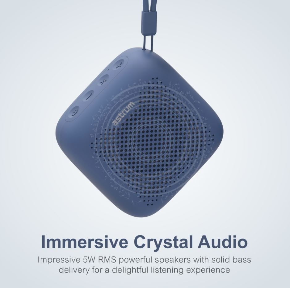 Astrum 5W Wireless Speaker Blue ST020 - Metro Homecentre Menlyn