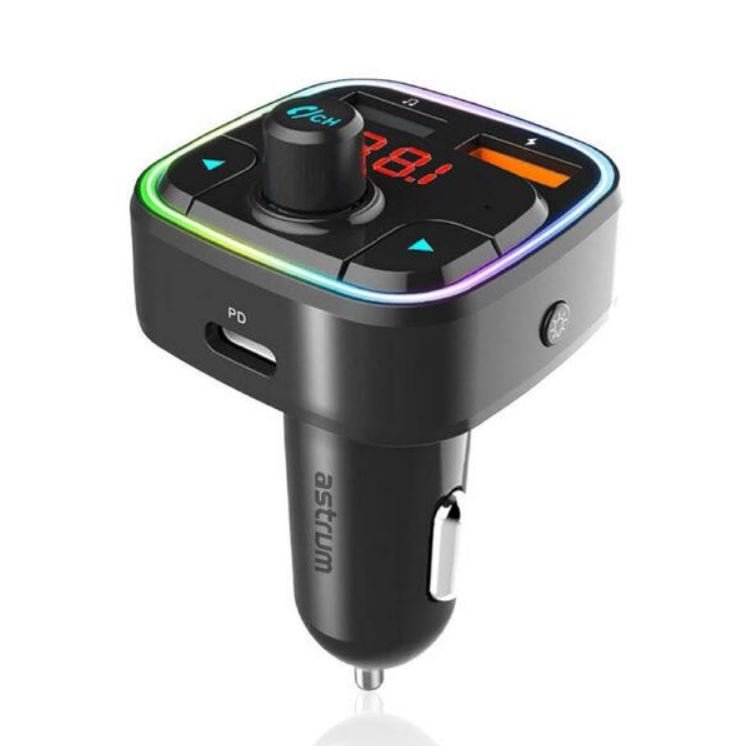 Astrum Wireless FM Transmitter PD Car Charger FM410 - Metro Homecentre Menlyn